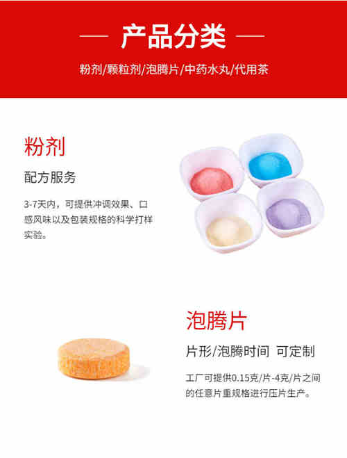 粉劑代加工產(chǎn)品介紹-德州健之源